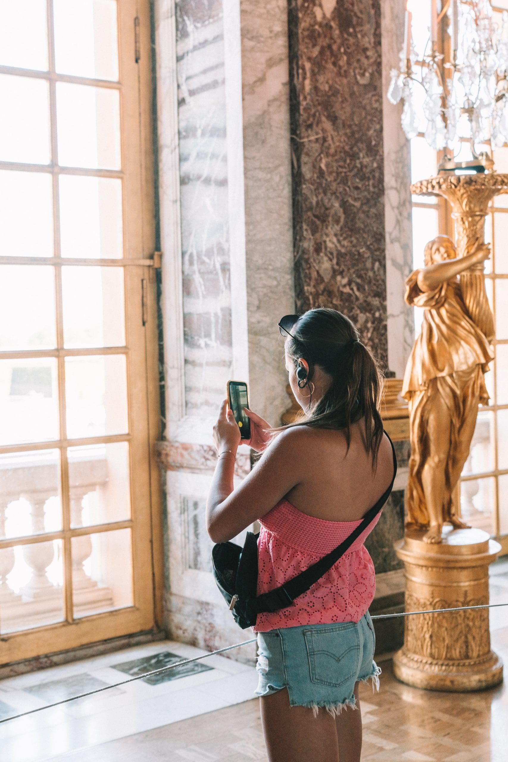 Versailles Private Bike Tour Brunette Family 10