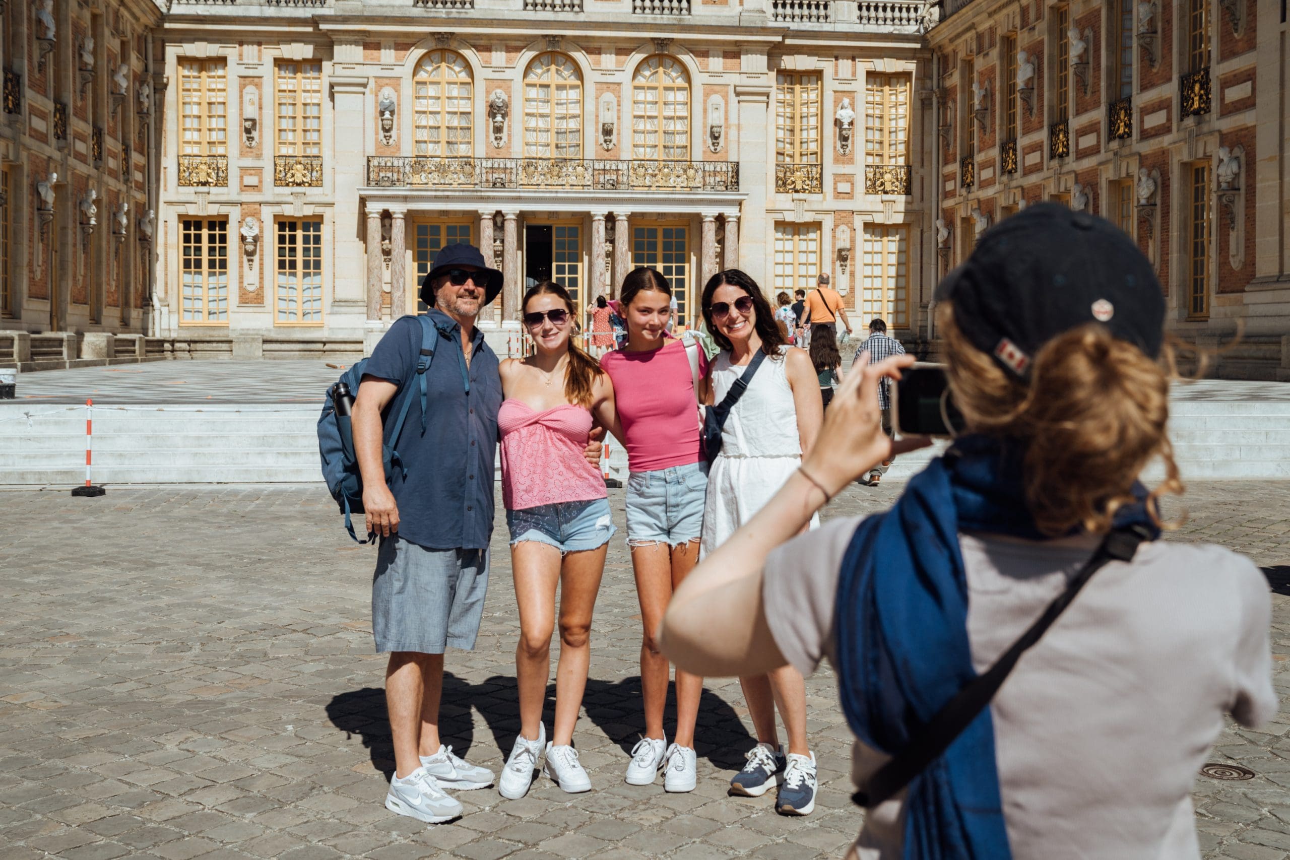 Versailles Private Bike Tour Brunette Family 4
