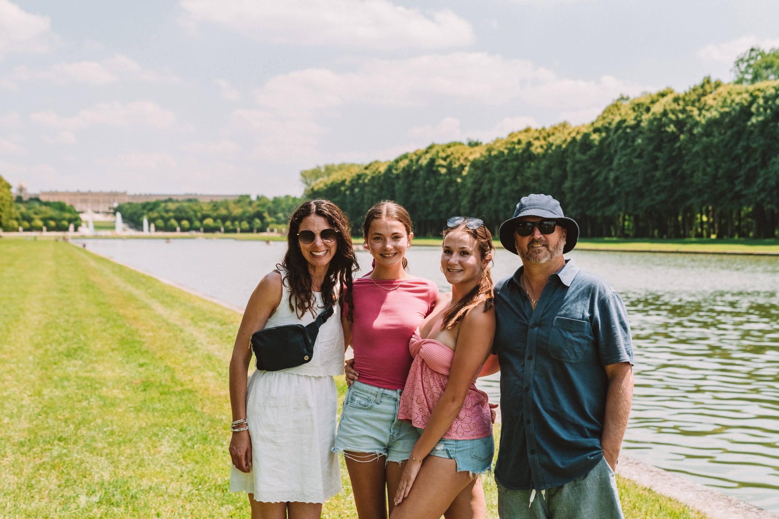 Versailles Private Bike Tour Brunette Family 8